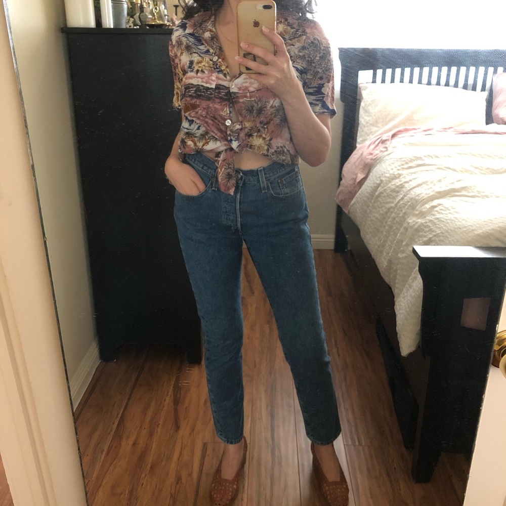 Levi’s 501 High Waist Skinny Jeans